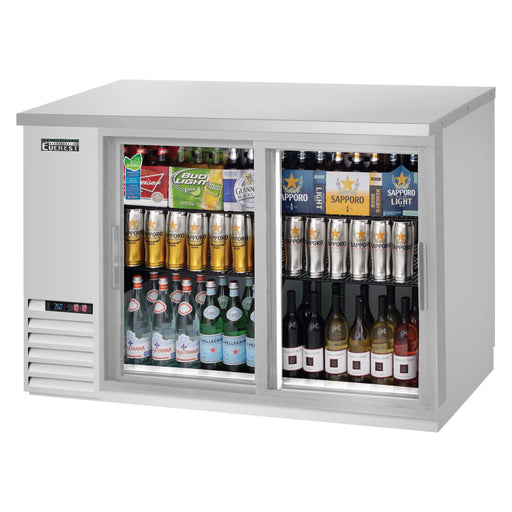 Everest Refrigeration, EBB48G-SD-SS, Back Bar Cabinet, Refrigerated