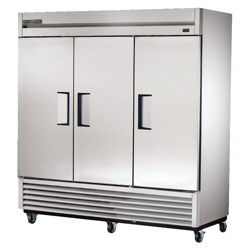True Manufacturing, TS-72F-HC, Congelador, Vertical, 115V, Tres Secciones