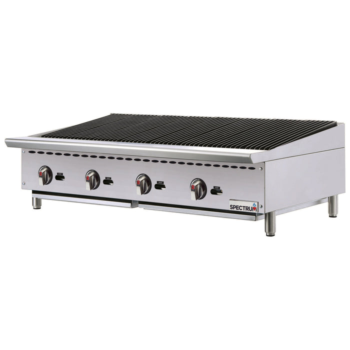 Winco, NGCB-48R, Charbroiler, Gas, Countertop