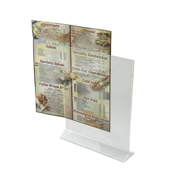 Winco, ATCH-811, Menu Card Holder / Number Stand