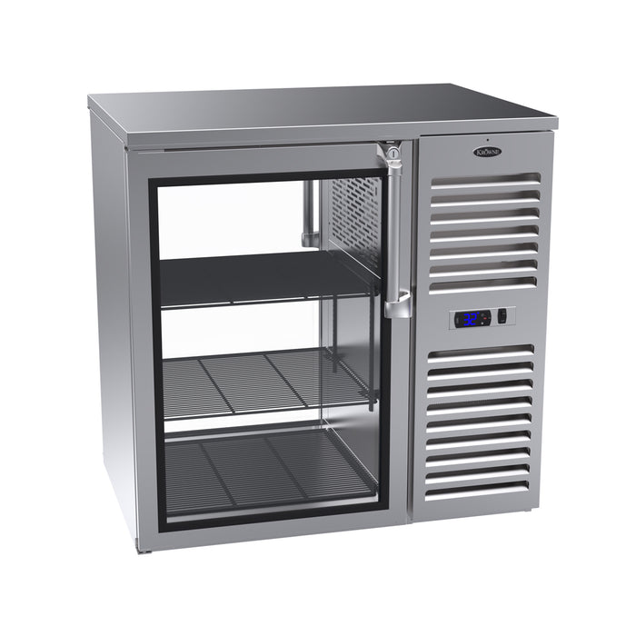 Krowne Metal, KPT36L-KSS-L/L, Backbar Cooler