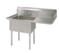 BK Resources, BKS-1-24-14-24R, Sink, (1) One Compartment