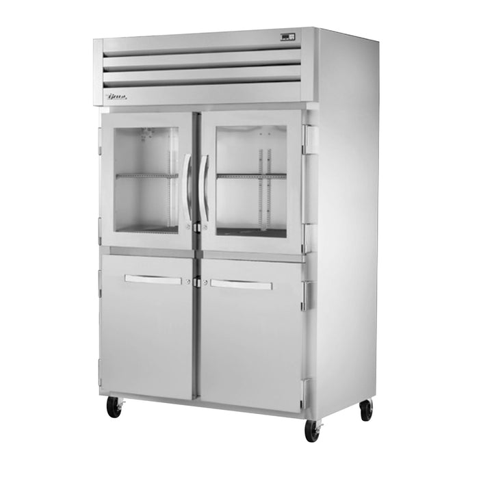 True Manufacturing, STA2R-2HG/2HS-HC, Refrigerator, Reach-In