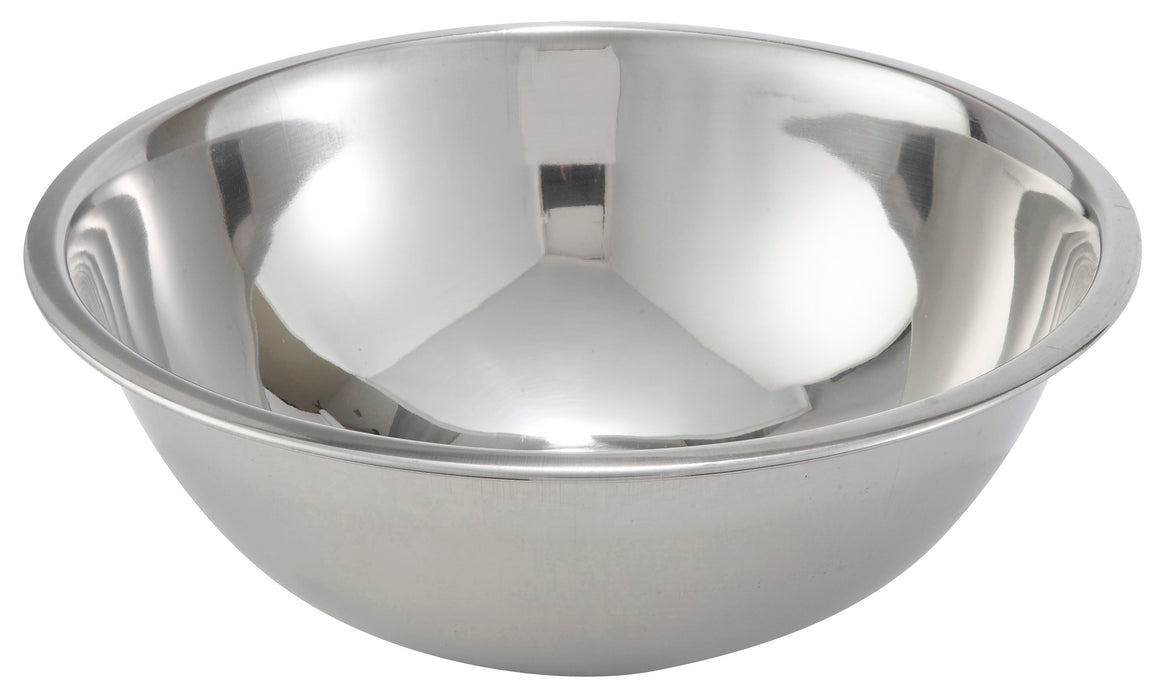 Winco, MXB-800Q, Mixing Bowl, Metal, Stainless Steel, 8 Quart, 13.25" Dia