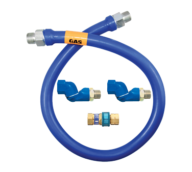 Dormont Manufacturing, 1650BPQ2S24, Gas Connector Hose Assembly