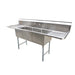 Serv-Ware, D3CWP1620, Sink, (3) Three Compartment