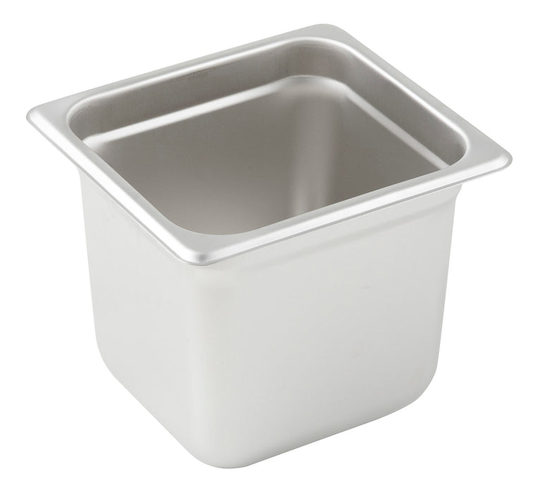 Winco, SPJM-606, Steam Table Pan, Stainless Steel