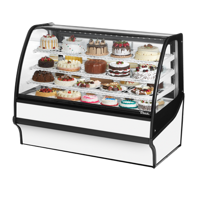 True Manufacturing, TDM-R-59-GE/GE-S-W, Display Case, Refrigerated Bakery