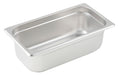 Winco, SPJL-304, Steam Table Pan, Stainless Steel