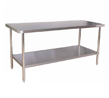 Klingers Trading, AST2430, Work Table,  30&quot; - 35&quot;, Stainless Steel Top