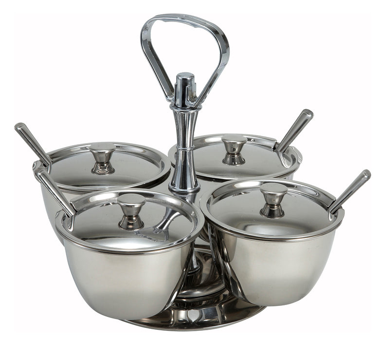 Winco, RS-4, Relish Dish, Metal