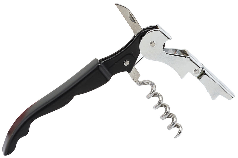 Winco, CO-720, Corkscrew, Black, Includes Foil Cutter