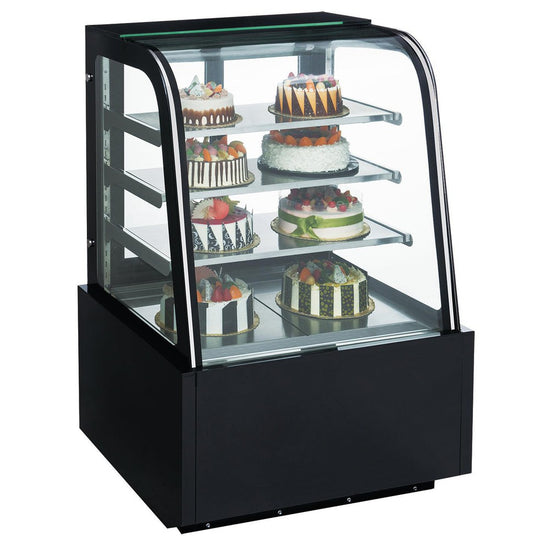 Dukers USA, DDM36R-CB, Curved Glass Bakery Case