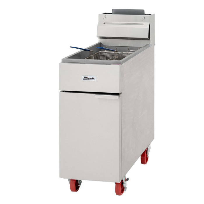 Migali, C-F40-NG, Commercial Fryer