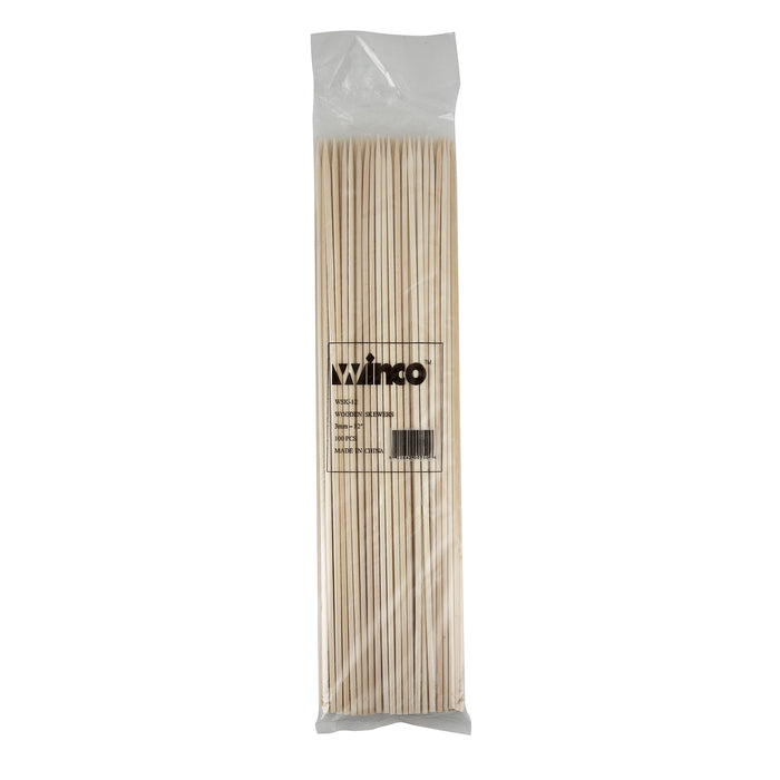 Winco, WSK-12, Skewers, Wood