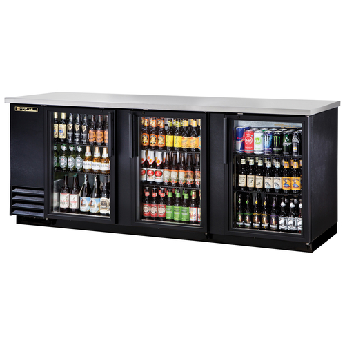 True Mfg. - General Foodservice TBB-4G-HC-LD Back Bar Cabinet, Refrigerated
