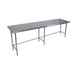BK Resources, VTTR5OB-9624, Work Table,  85" - 96", Stainless Steel Top