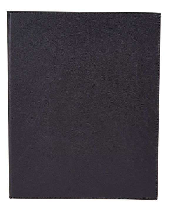 Winco, LMF-814BK, Menu Cover, Black, Leather