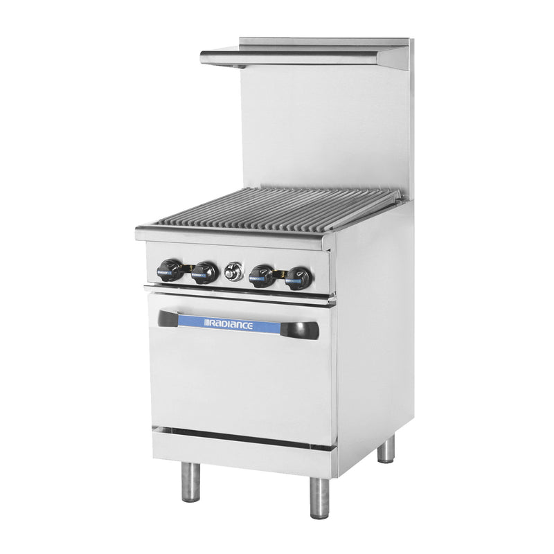 Turbo Air, TAR-24RB, Cocina, 24" para Restaurante, Gas, Gas Natural