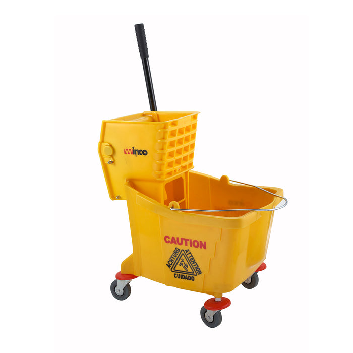 Winco, MPB-36, Mop Bucket Wringer Combination