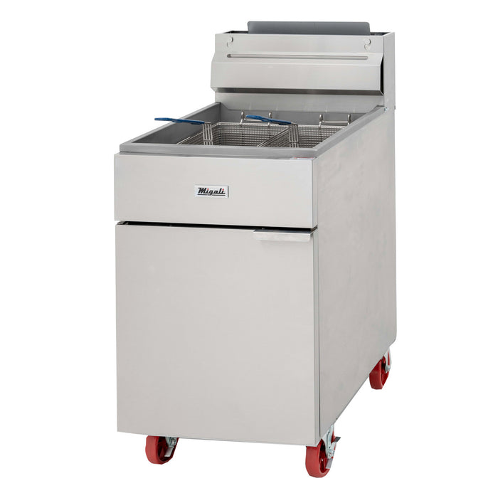 Migali, C-F75-NG, Commercial Fryer