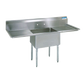 BK Resources, BKS-1-1824-14-24T, Sink, (1) One Compartment
