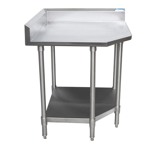 BK Resources, CVTCR5-2424, Work Table,  24" - 27", Stainless Steel Top