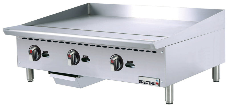 Winco, NGGD-36M, Plancha, Gas, Encimera
