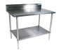 BK Resources, VTTR5-4824, Work Table,  40" - 48", Stainless Steel Top