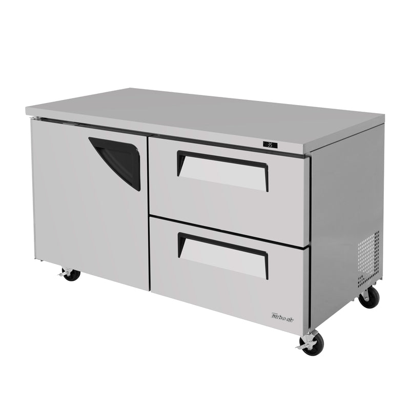 Turbo Air, TUR-60SD-D2-N, Refrigerador, Bajo Encimera, De Acceso Directo
