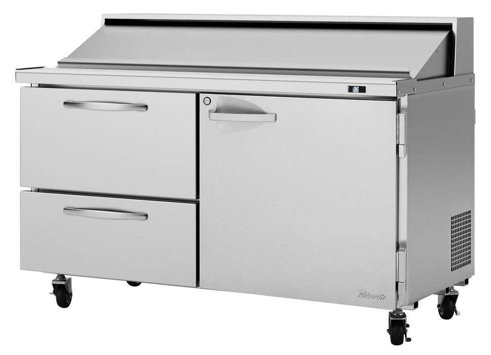 Turbo Air, PST-60-D2R-N, Prep Tables