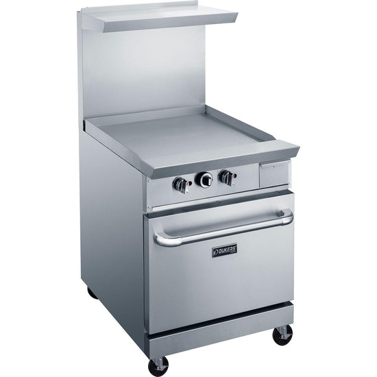 Dukers USA, DCR24-GM, Cocina a gas con plancha