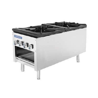 Turbo Air, TASP-18-D, Range, Stock Pot, Gas, 18" W