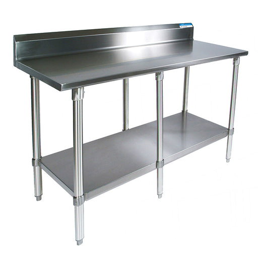 BK Resources, SVTR5-8430, Work Table,  73" - 84", Stainless Steel Top