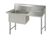 BK Resources, BKS6-1-24-14-24RS, Sink, (1) One Compartment