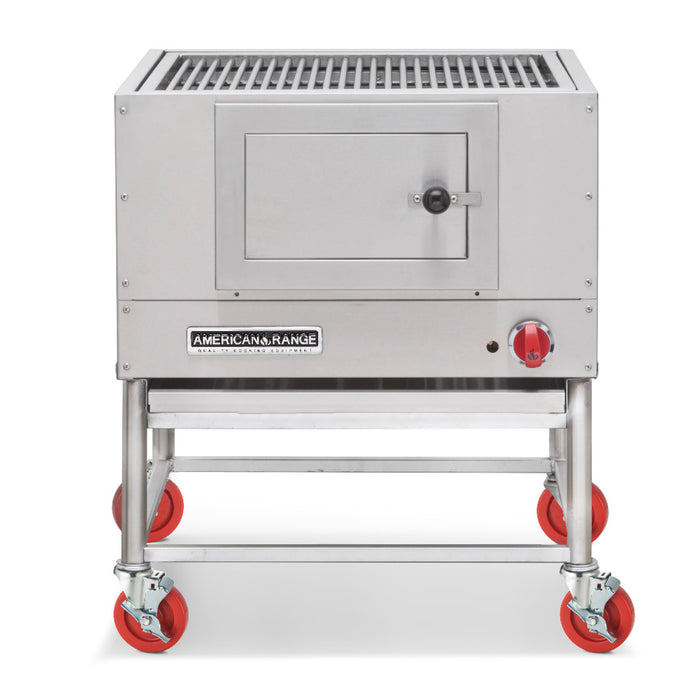 American Range, AMSQ-30, Charbroiler, Wood Burning