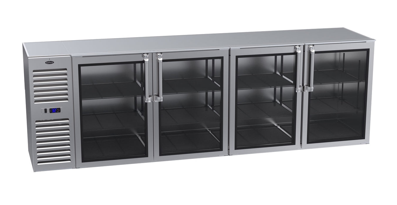 Krowne Metal, BS108L-KNS-RLRR, Refrigeration- Self-Contained Back Bar Cooler