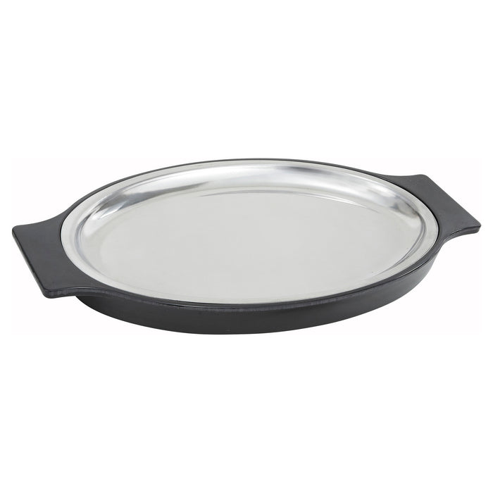 Winco, SIZ-11ST, Sizzle Thermal Platter Set