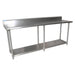 BK Resources, CVTR5-9630, Work Table,  85" - 96", Stainless Steel Top
