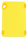 Winco, CBK-1218YL, Cutting Board, Plastic
