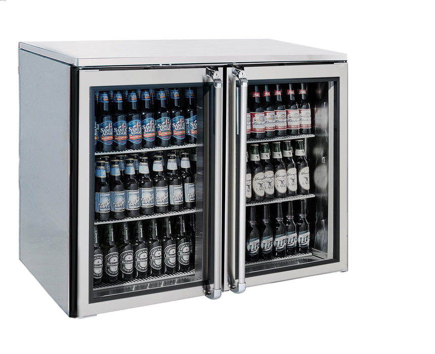 Krowne Metal, BR48R-KNS-LL, Refrigeration- Remote Back Bar Cooler