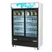 Migali, C-49RS-HC, Commercial Glass Door Refrigerator