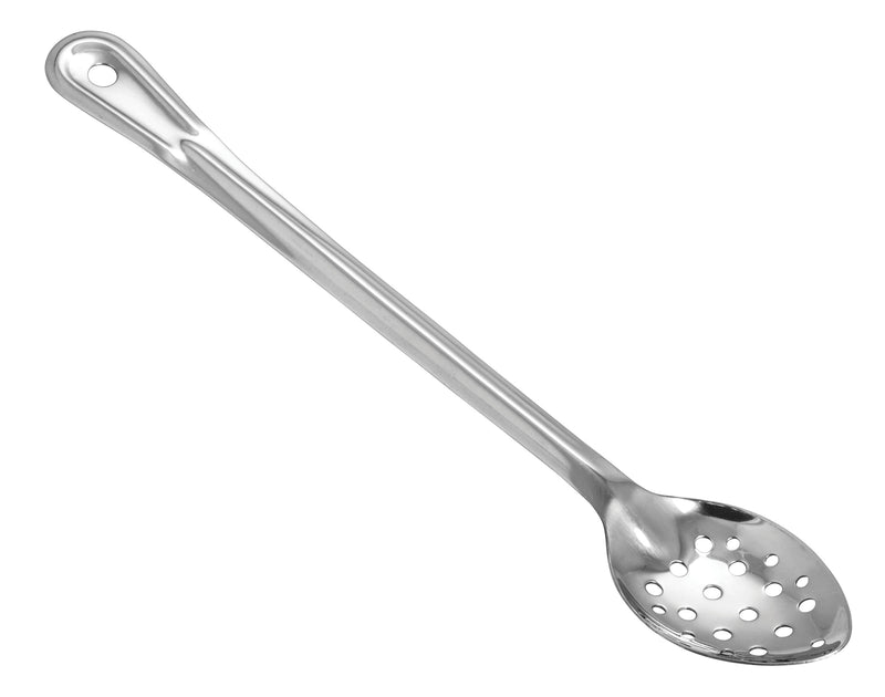 Winco, BSPT-15H, Serving Spoon, Perforated, Stainless Steel