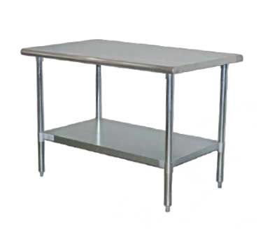 Serv-Ware, T3048CWP-3, Work Table,  40" - 48", Stainless Steel Top