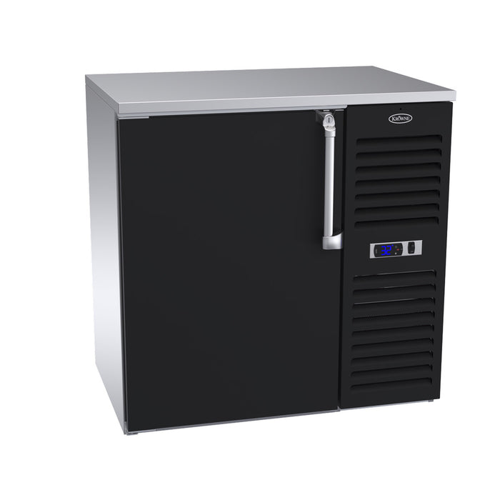 Krowne Metal, BS36R-BSS-L, Refrigeration- Self-Contained Back Bar Cooler