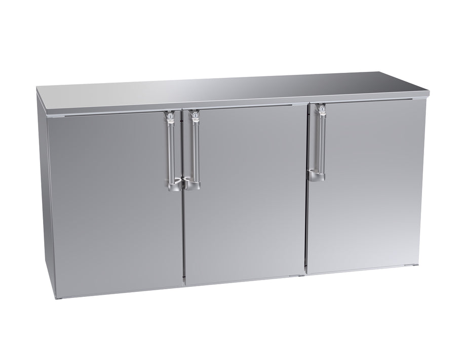 Krowne Metal, BD72-SSS-RRR, Refrigeration- Back Bar Storage Cabinet