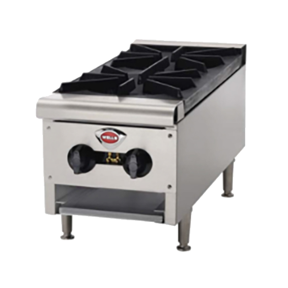 Wells, HDHP-1230G, Hotplate, Countertop, Gas