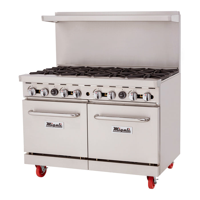 Migali, C-RO8B-NG, Commercial Range with Oven