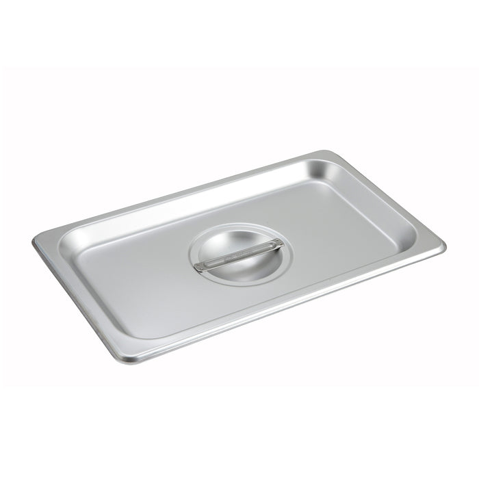 Winco, SPSCQ, Steam Table Pan Cover, Stainless Steel