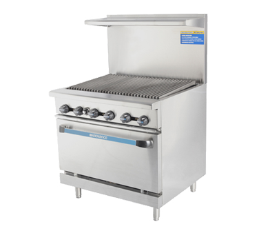 Turbo Air, TAR-36RB, Range, 36" Restaurant, Gas, Natural Gas
